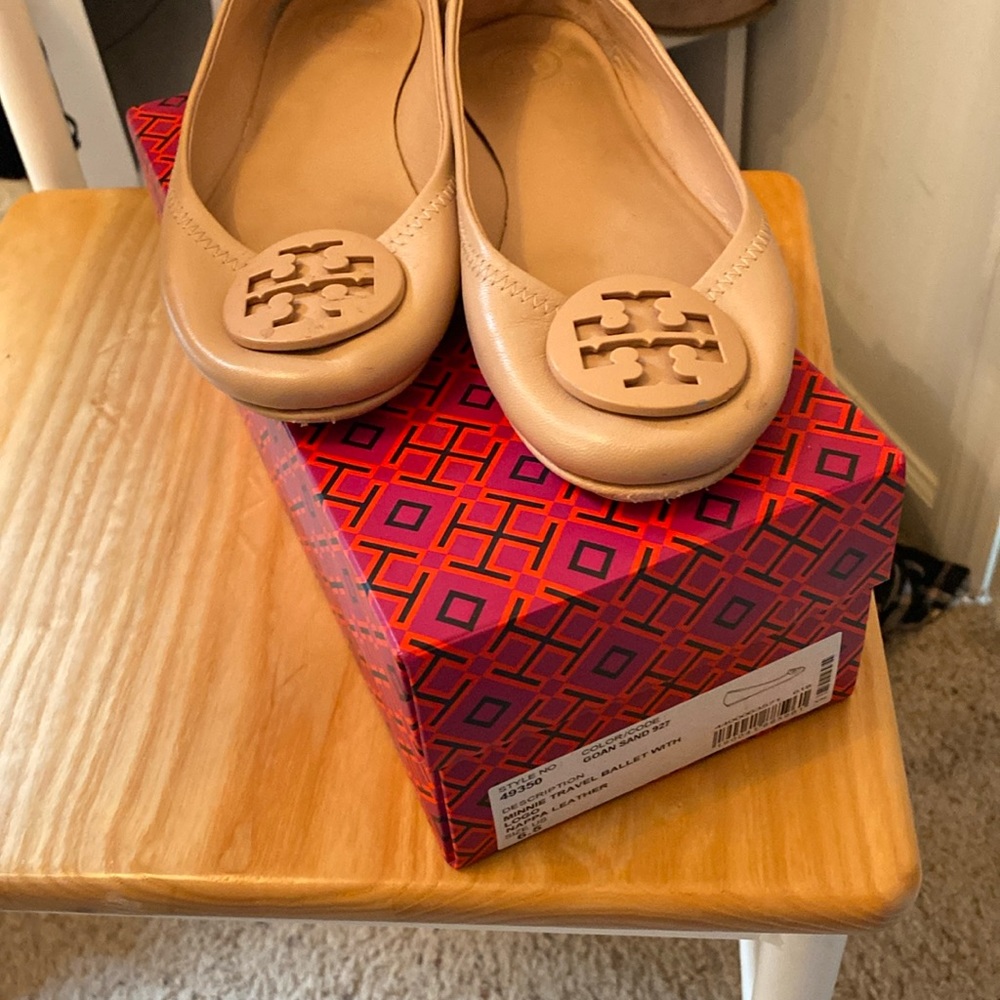 Tory Burch Minnie Travel Ballet 6.5